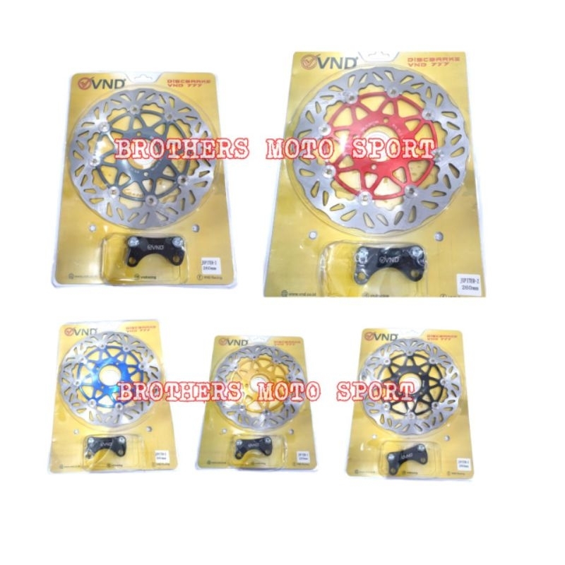 piringan depan vnd 777 vario125 disc brake vnd 260mm vario150 varionew