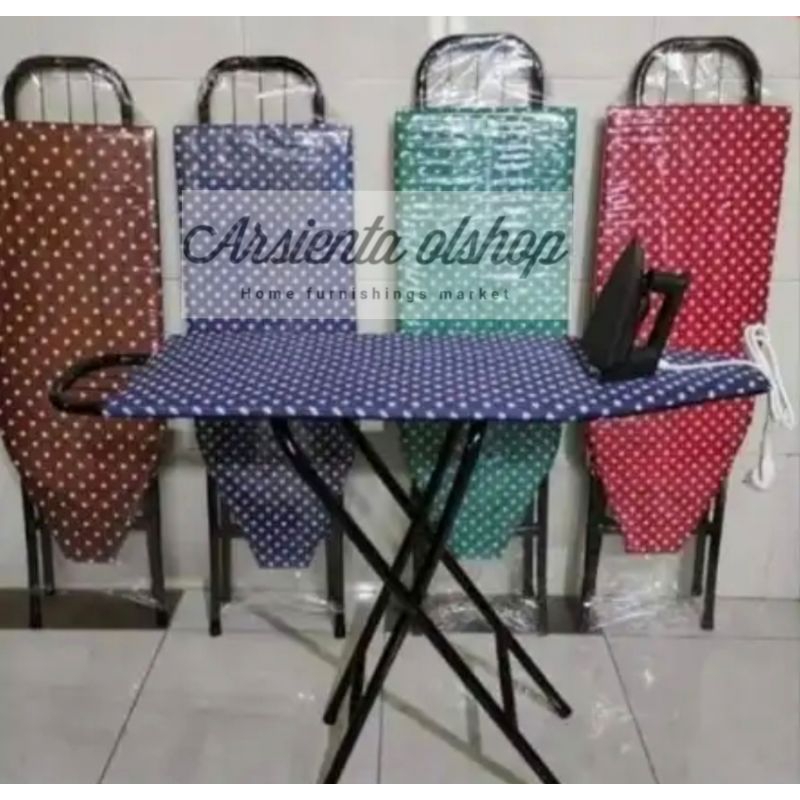 NEW MEJA SETRIKA / MEJA SETRIKA BERDIRI / MEJA SETRIKA DUDUK / ALAS SETRIKA BERDIRI / MEJA SETRIKA