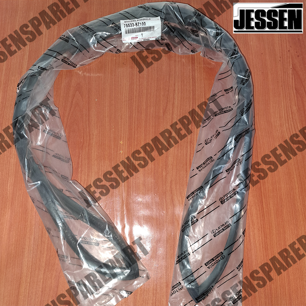 List Karet Pelipit Luar Kaca Besar Depan Avanza Xenia All New 75533-BZ100