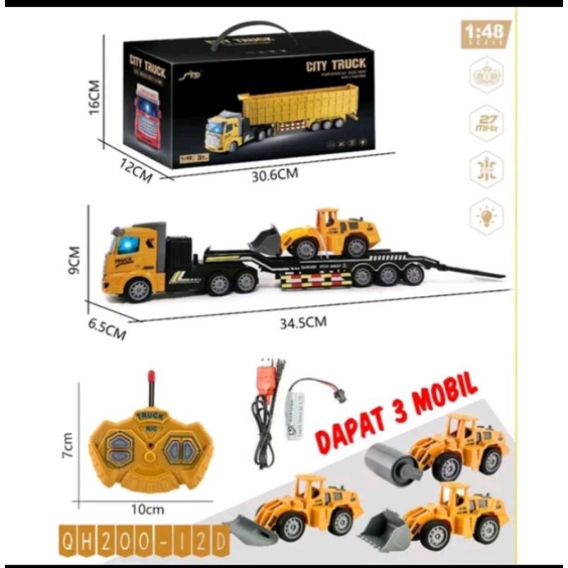 Rc dump. truck kargo