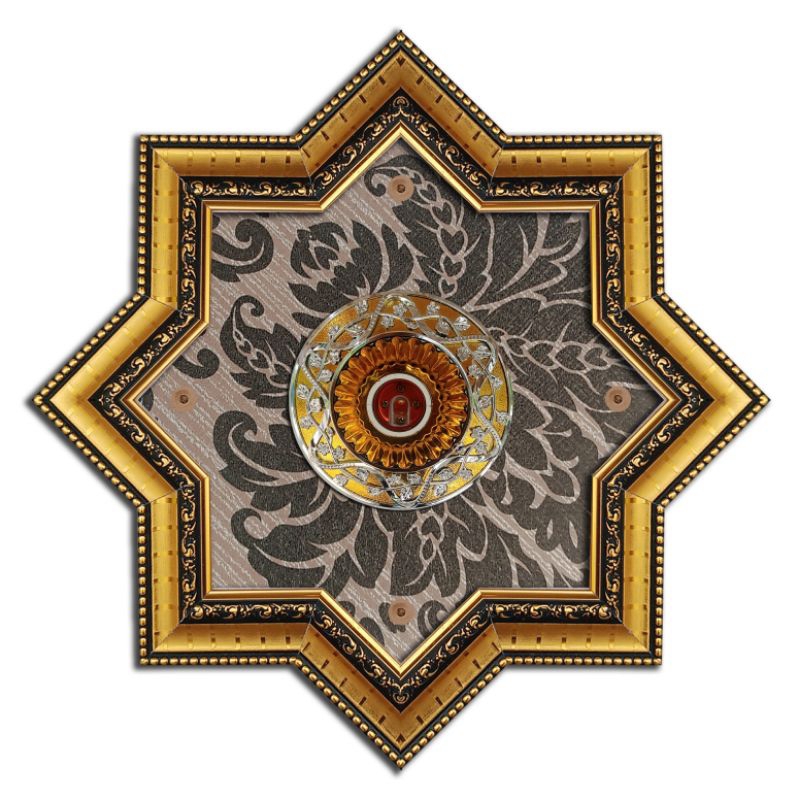 ORNAMEN MODEL BINTANG / PLAFON PVC / GYPSUM