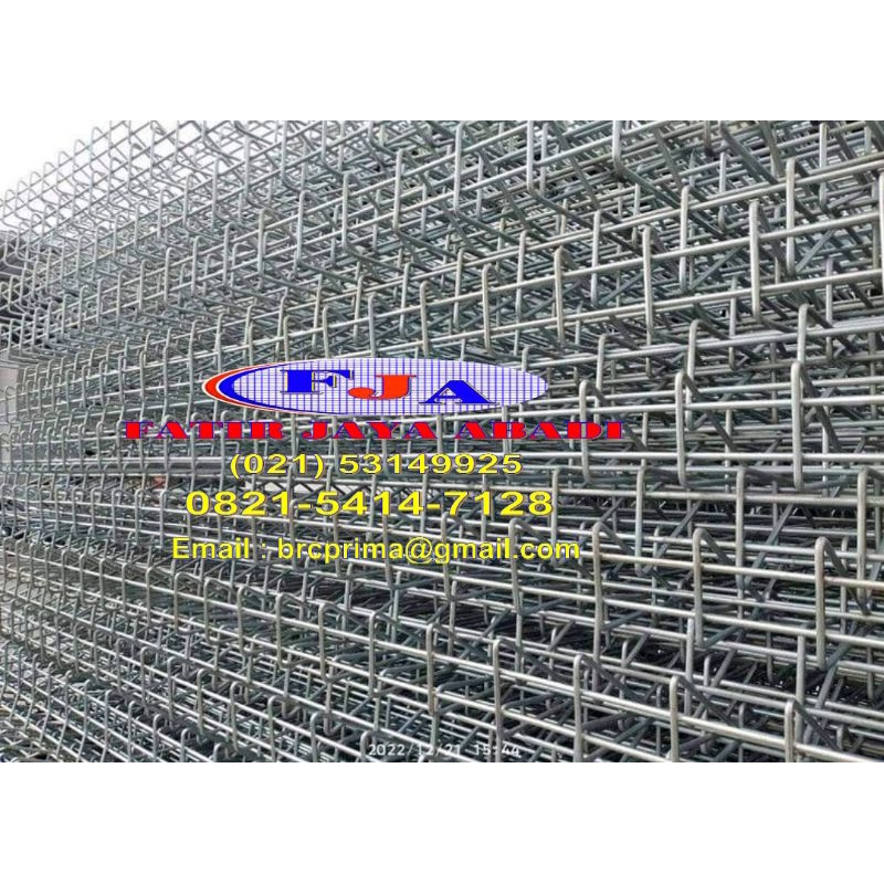 Pagar BRC electro pleating T 150 x L 240 7mm