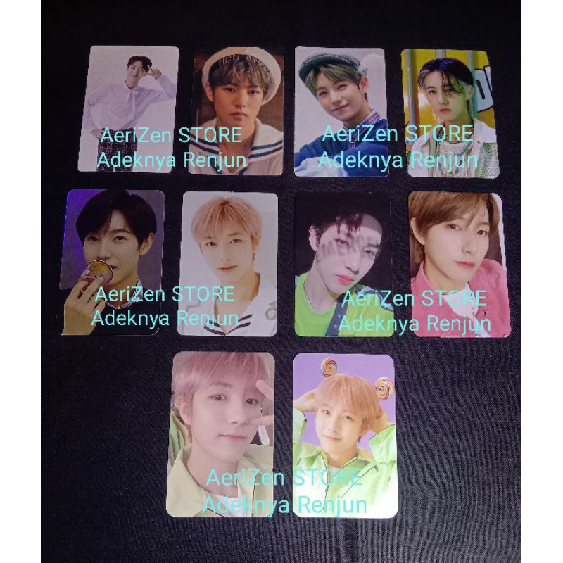 Photocard Renjun NCT cheerevent we young sticker photopack sg21 empathy hologram dream back to schoo