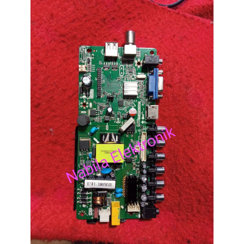 MESIN TV LED - MOTHERBOARD - MB - MAINBOARD PANASONIC TH 22C305G 22C305G