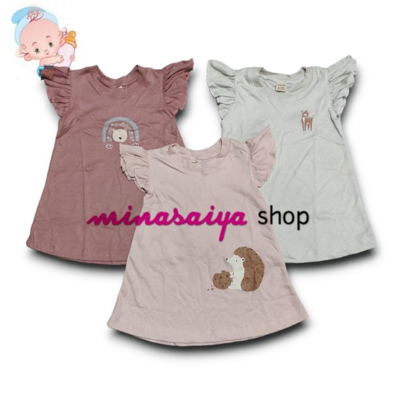 WINTEKU Dress Ruffle SNI Bayi Anak Perempuan Uk. 6 bln - 4 thn