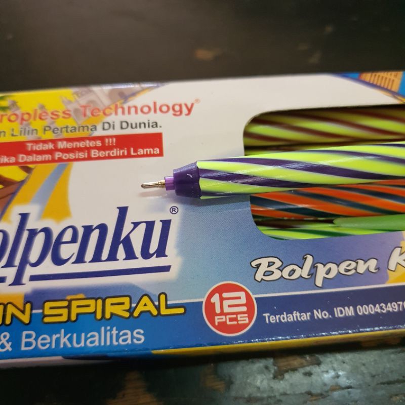 

Bolpenku pena lilin spiral murah lancar