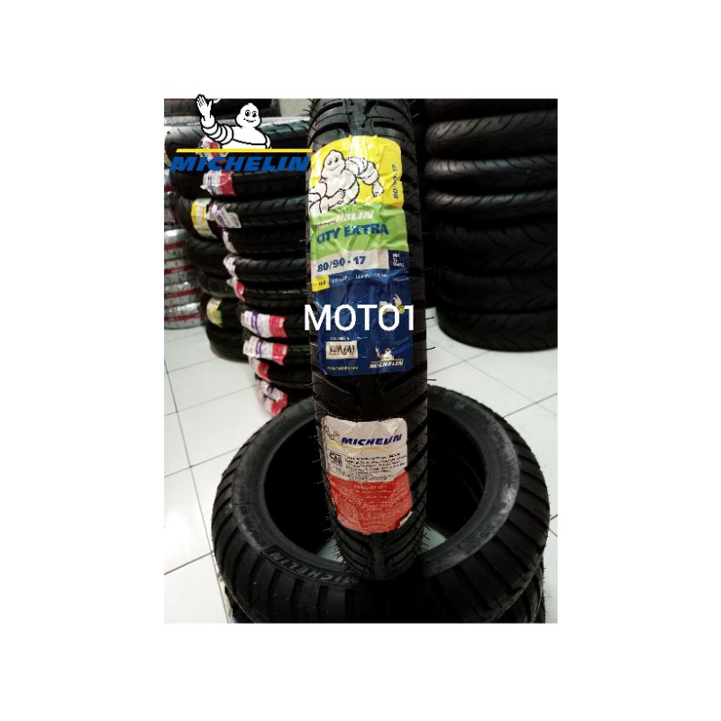 Ban Michelin 80/90-17 City Extra Tubeless