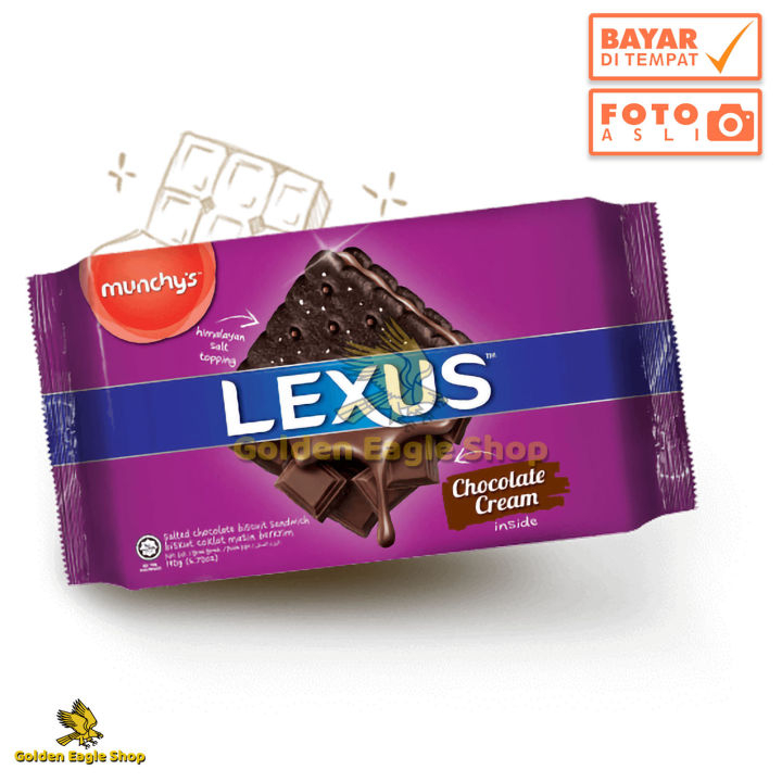 

[190 Gram] Munchy's Lexus Chocolate Cream Family Pack 190 gr