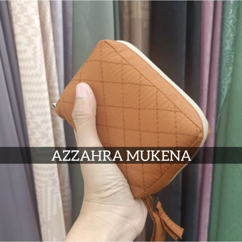 Syuhada Ainun Mukena Traveling Parasute Silk Premium Mukena Jumbo Mukena Genggam Terkecil - AZZAHRA 