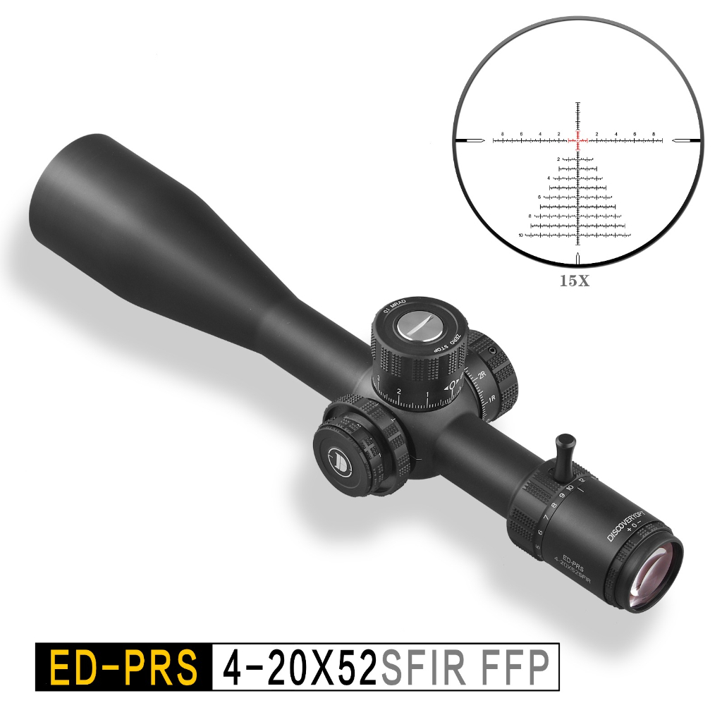 Telescope discovery ED-PRS 4-20X52SFIR FFP