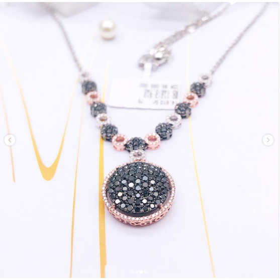 Elco Jewellery - Kalung Berlian Eropa F Vvs | KLBE-00789SH Berkualitas dan Bergaransi