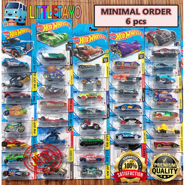 DIECAST MOBIL ANAK HOTWHEELS SORTIRAN MURAH GROSIR LOT TERBARU ORIGINAL MATTEL
