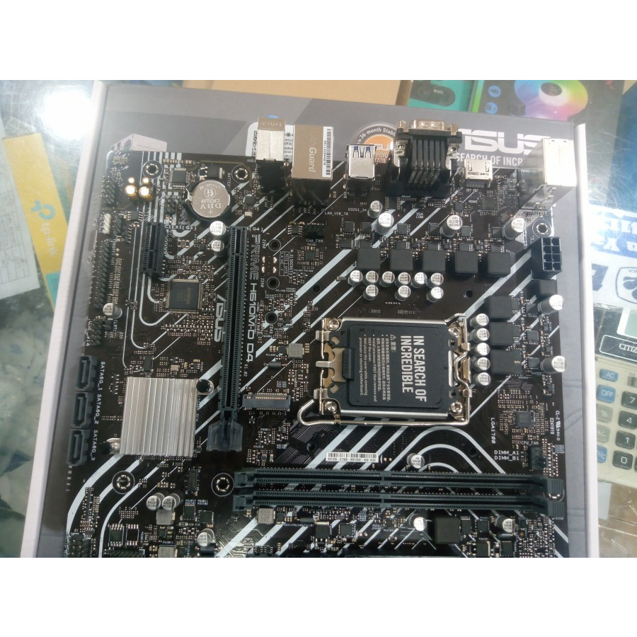 MOTHERBOARD ASUS H610M-D D4