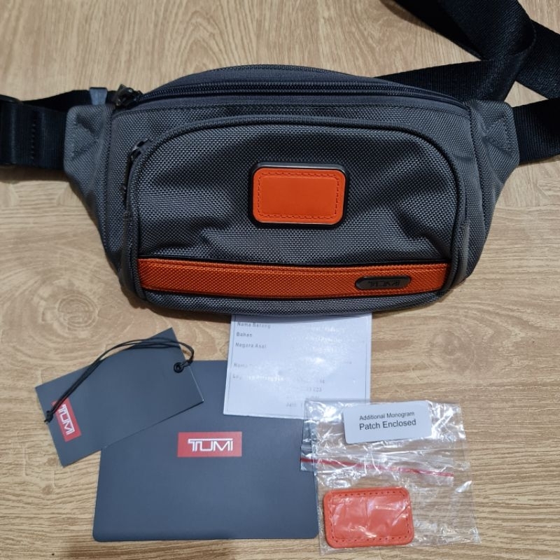 SOLD TUMI Alpha Waist pack/Bumbag Grey AUTHENTIC/ORIGINAL