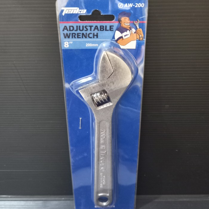 KUNCI INGGRIS ADJUSTABLE WRENCH TENKA
