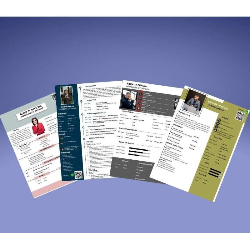 

CV & Surat Lamaran Kerja Professional Kode CV 026 - 030