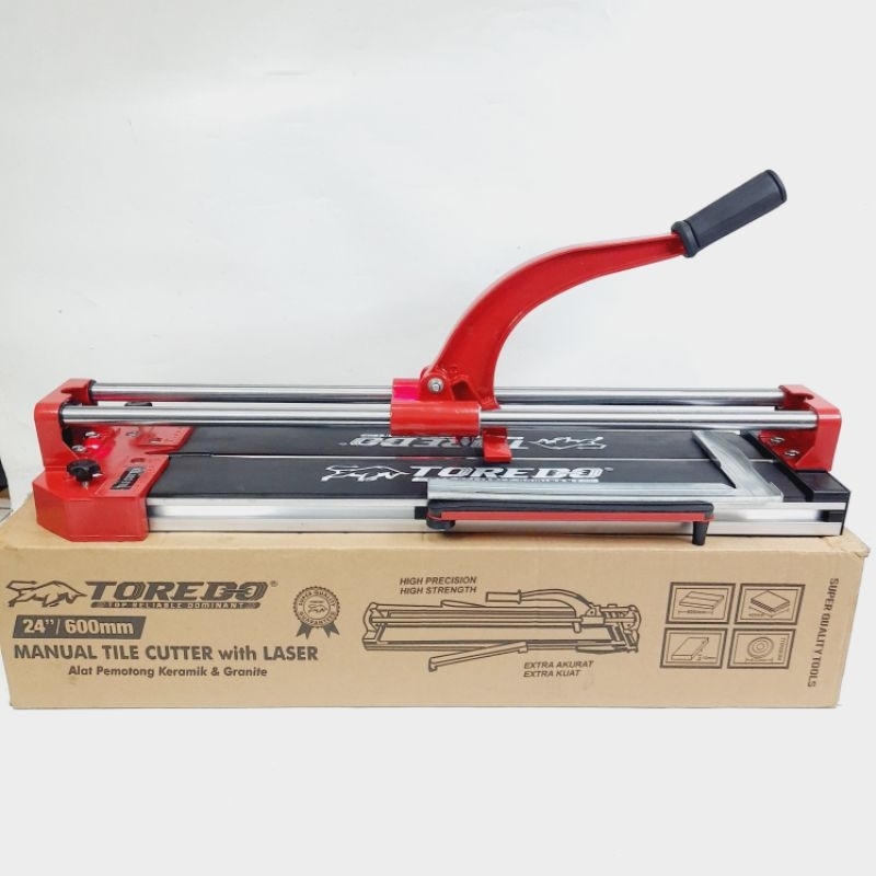 Alat Potong Keramik & Granit 600 MM + Laser TOREDO