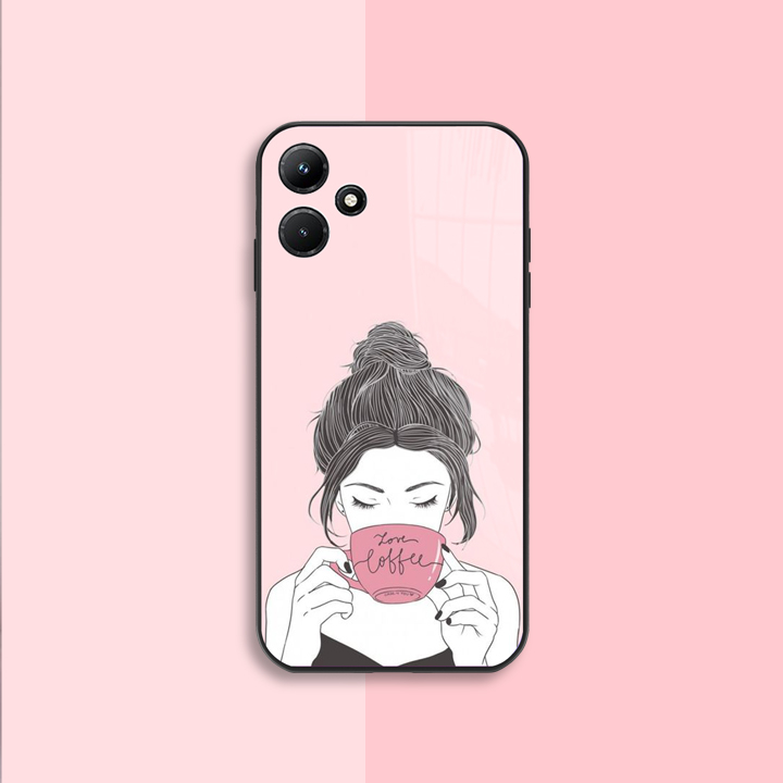 Softcase Glass Infinix Hot 30i Terbaru [K248] - Softcase Mirror - Softcase Kaca Infinix Hot 30i - So