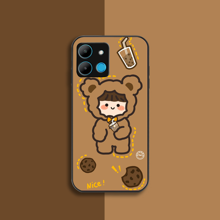 Softcase Glass Infinix Smart 7 Terbaru [K250] - Softcase Mirror - Softcase Kaca Infinix Smart 7 - So