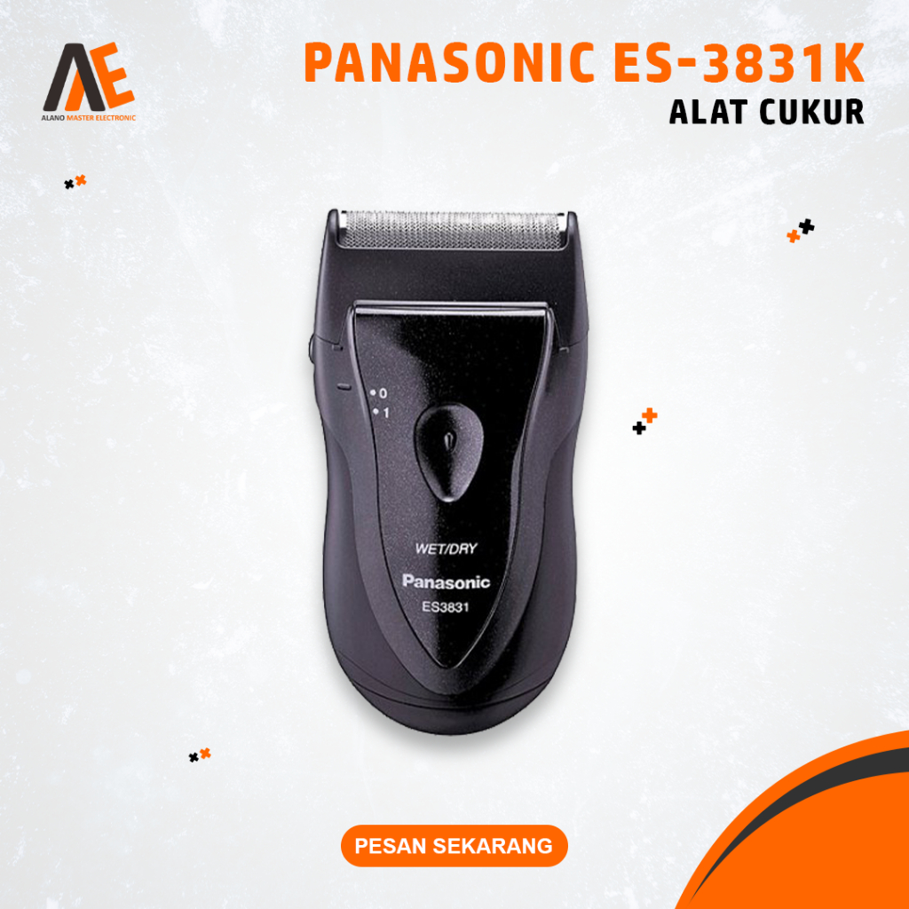 Alat Pencukur Elektrik Panasonic ES-3831K Mesin Cukur Kumis Jenggot