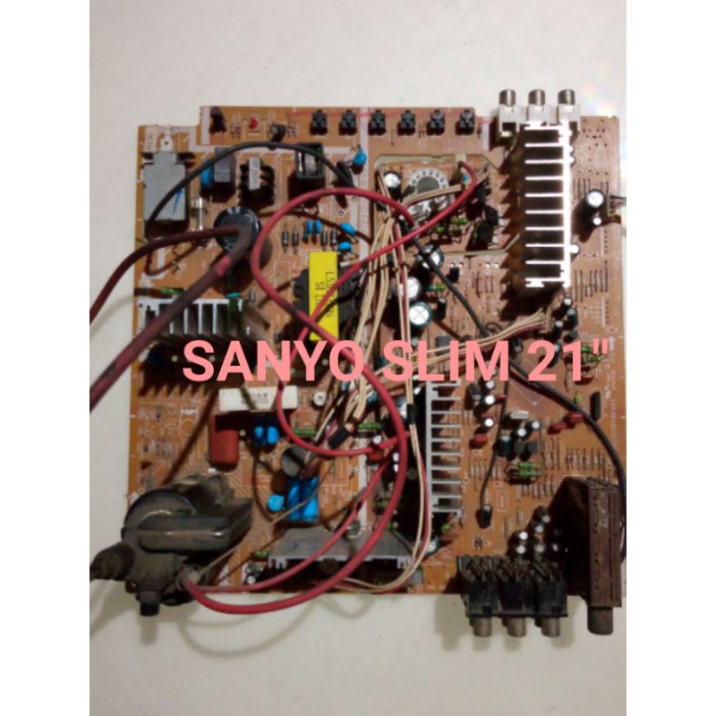 MESIN TV SANYO SLIM 21 IN.NON EW