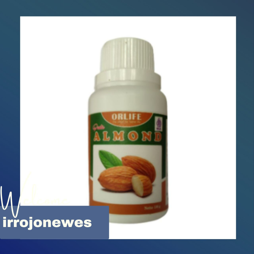 

[PROMO MURAH!!!] ORLIFE RASA ALMOND SIRUP PERISA PASTA 100 GRAM