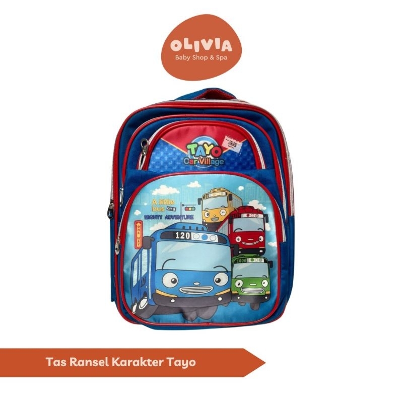 Tas Ransel Anak Karakter Tayo - Tas Sekolah