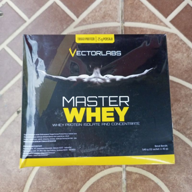 Master Whey 1Lbs 1 lb 12 Sachet Vectorlabs