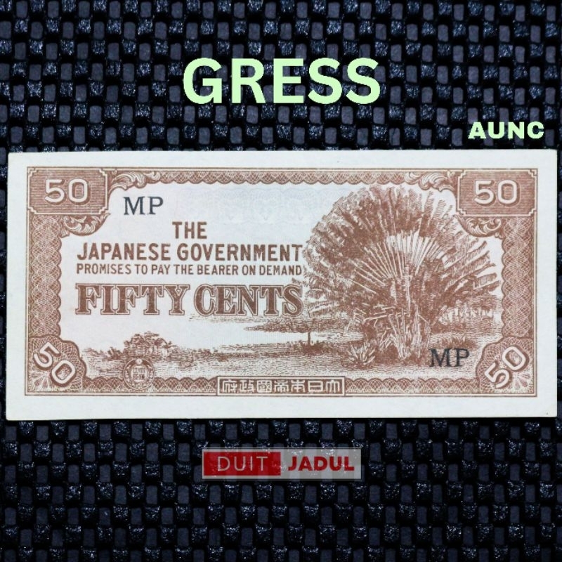 Uang Kuno Zaman Jepang 50 Cents (Kode:MP)