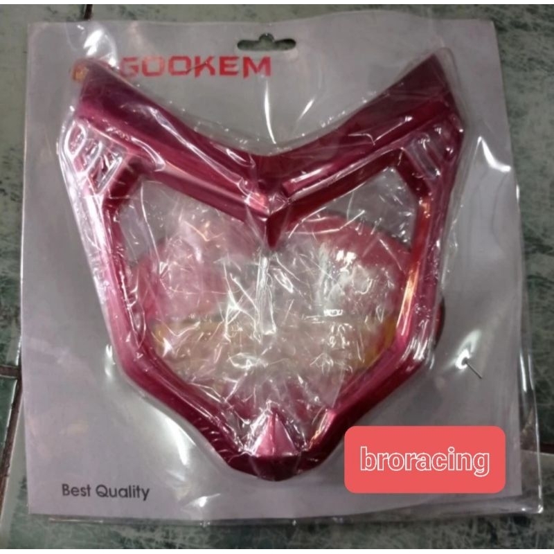 cover lampu depan vixion new nva advance 2015