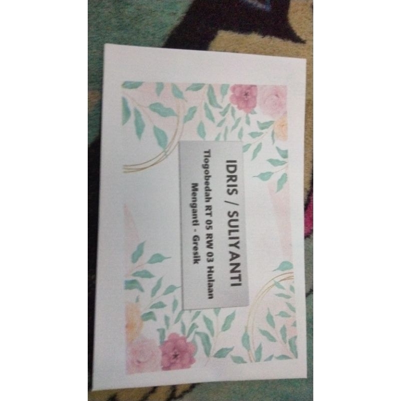 

amplop kondangan tidak usah susah susah nulis tangan. efektif banget kan gaes..