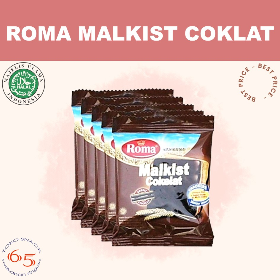 

Roma Malkist Coklat 17 gr. Biskuit. PAK