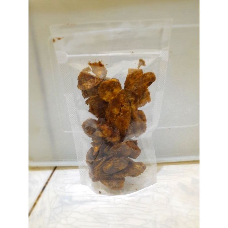 

kripik pisang rasa coklat