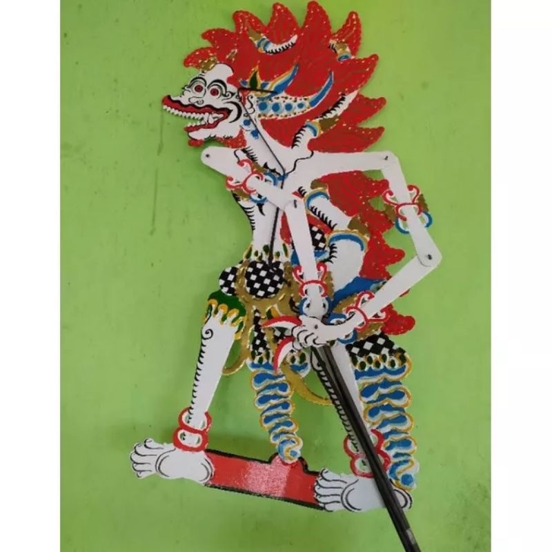 Anoman tiwikromo wayang anoman tiwikromo Anoman obong rambut merah wayang kertas Anoman wayang kulit