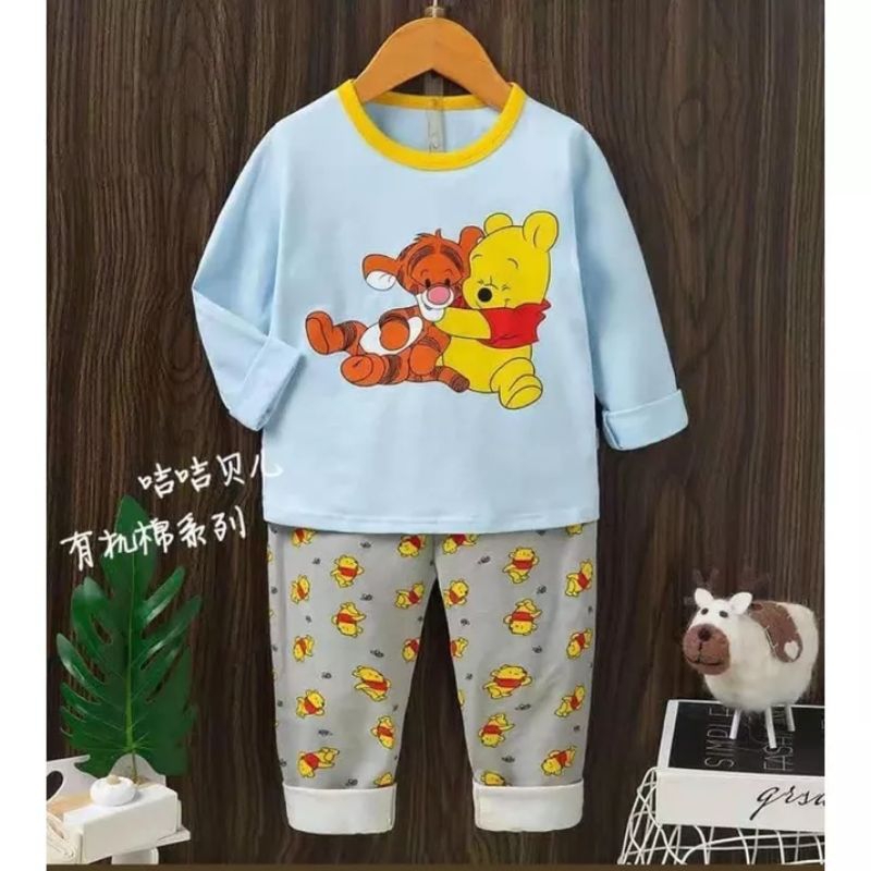piyama organik PP Pooh jijiber 4.5.9t
