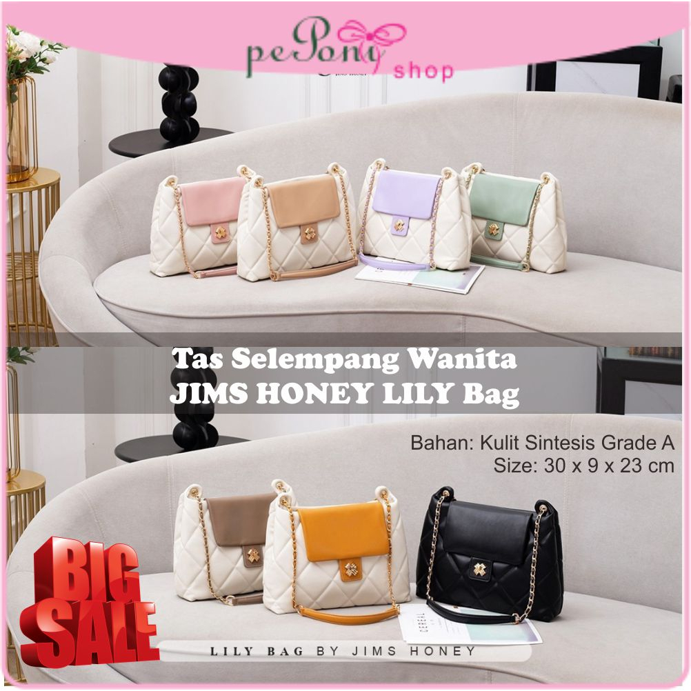 Tas Wanita - Tas Bahu Selempang JIMS HONEY LILY Bag - Tas Cewe SALE
