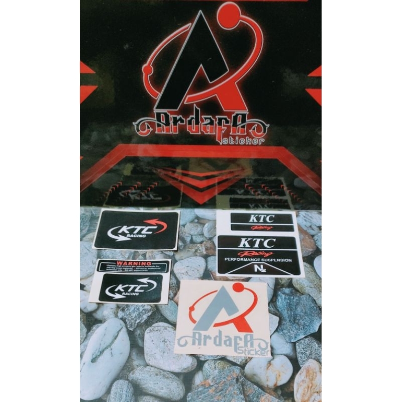 Sticker Shock KTC Racing stiker shock tabung ktc racing