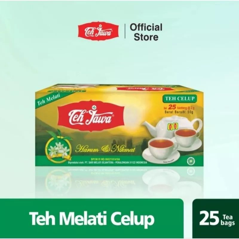 

Teh Jawa Jasmine tea celup 50g