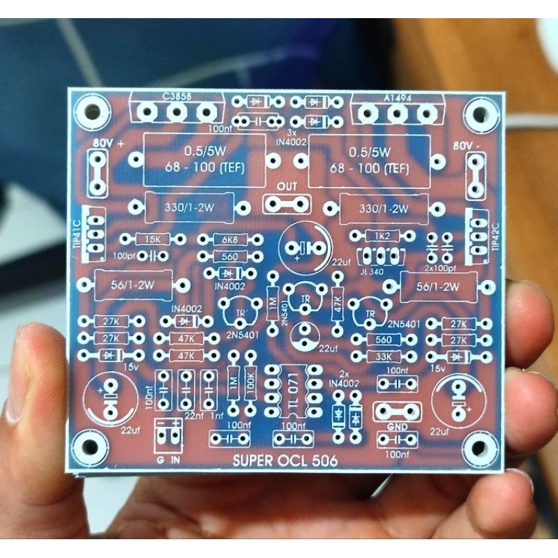 PCB SOCL 506 fiber fr4