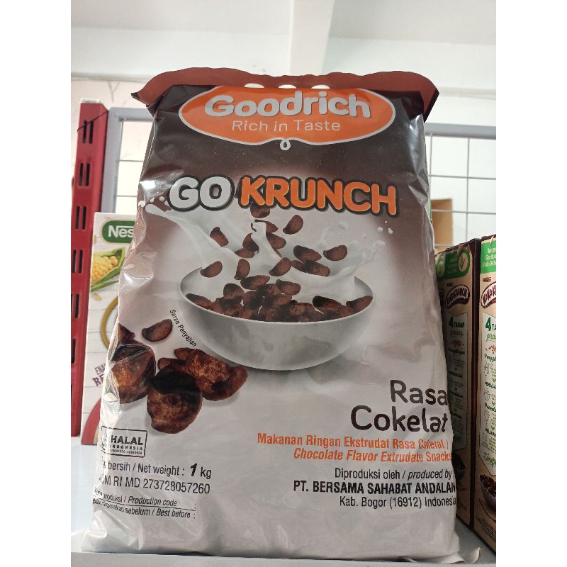 

Go krunch 1Kg / Simba 950gr (Cereal coklat)