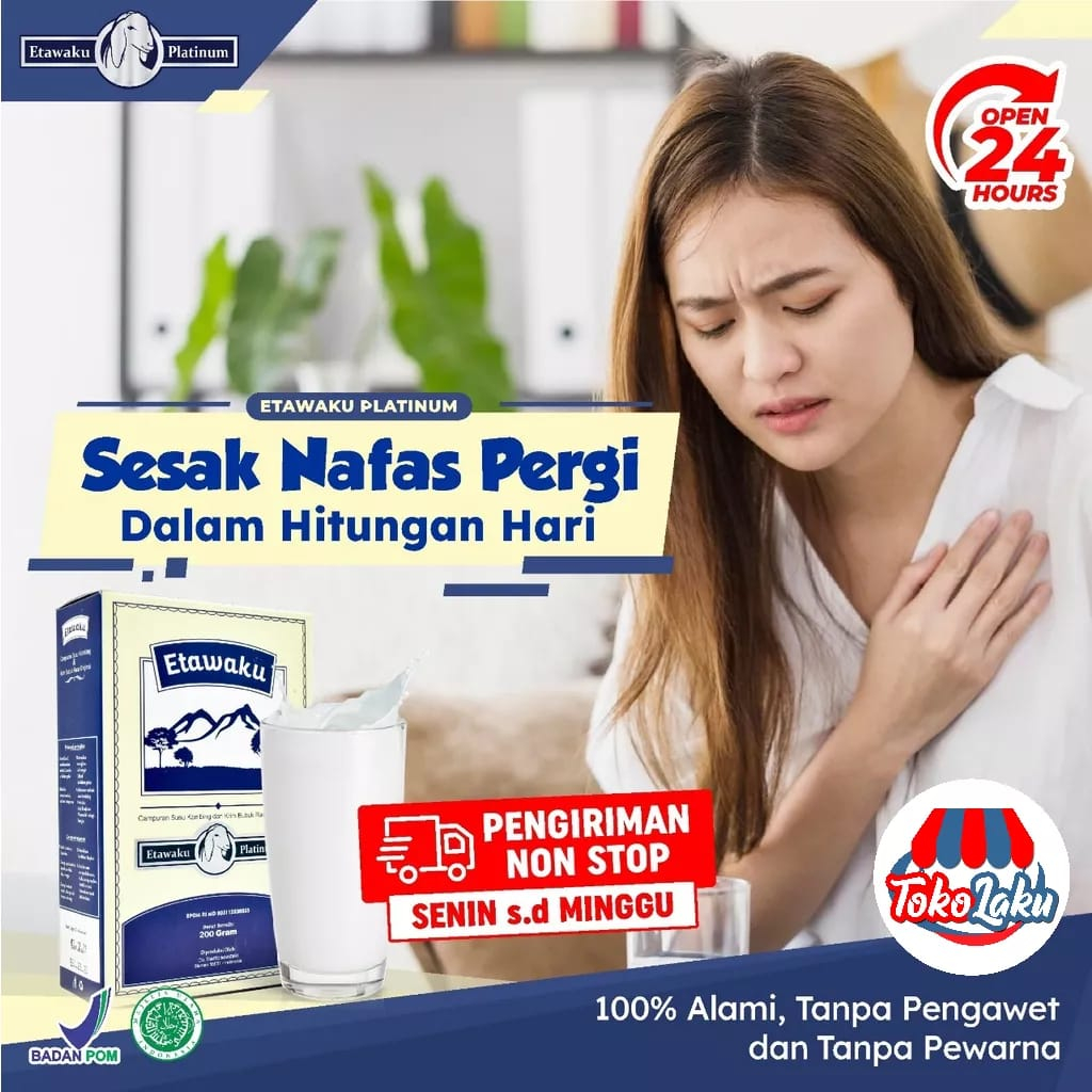 

(READY STOCK) Susu Kambing Etawa - Etawaku Platinum Krimer Bubuk Rendah Lemak Tingkatkan Kekebalan Tubuh & Atasi Gangguan