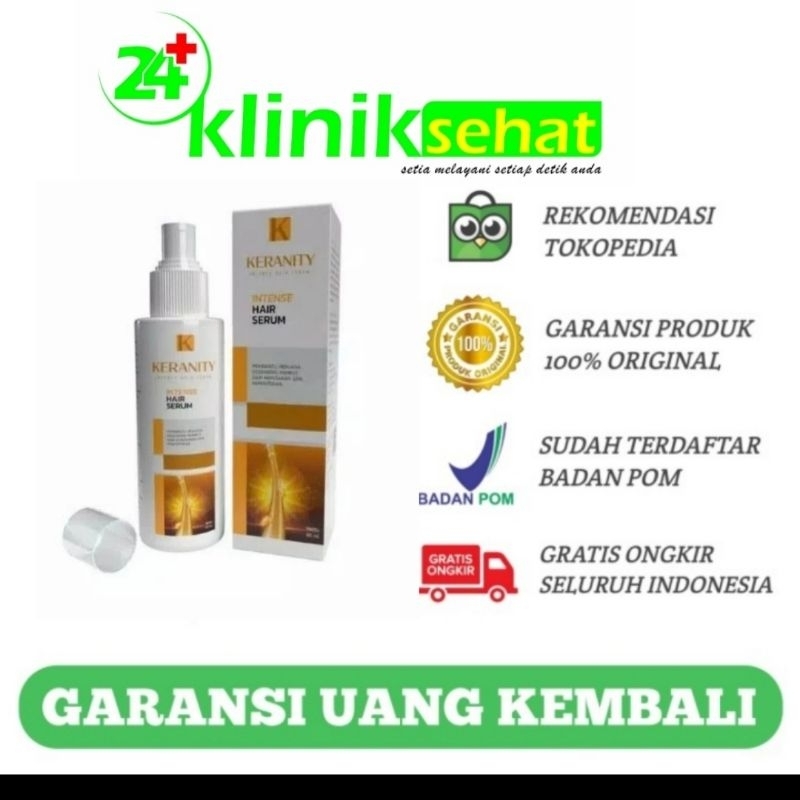 Keranity Original Hair Serum Penumbuh Rambut Atasi Kebotakan