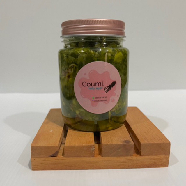 

Cumi Asin Sambel Ijo Level CUPU 200 gram