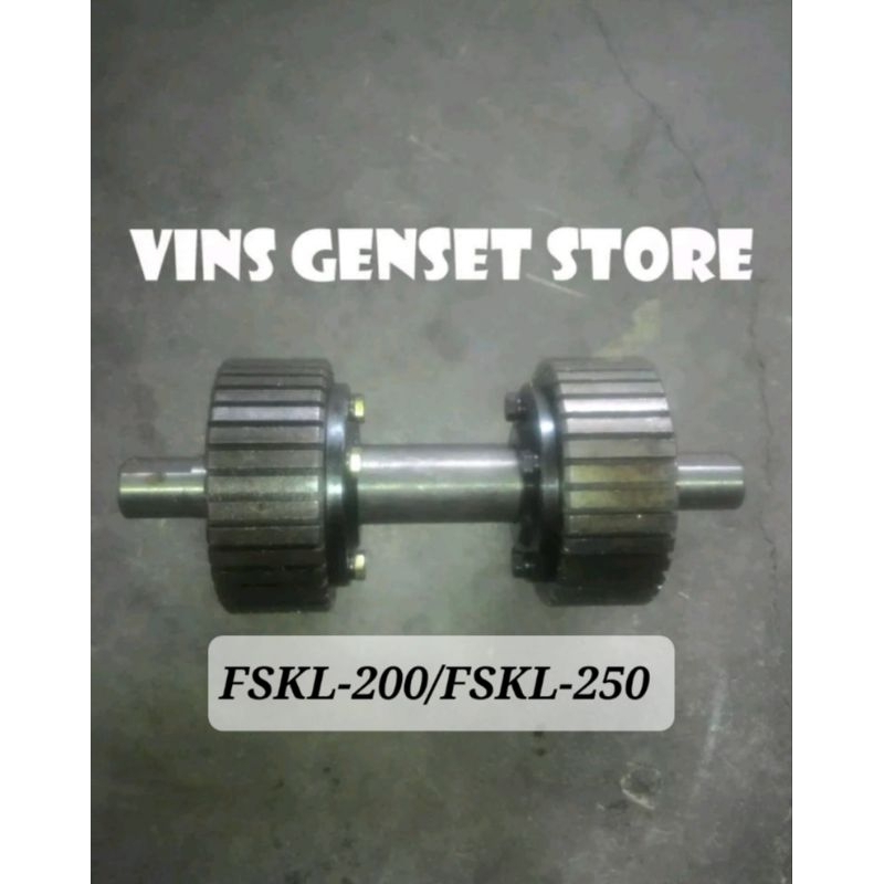 Roller Assy Netral Mesin Pencetak Cetak Pelet FSKL-200/FSKL-250