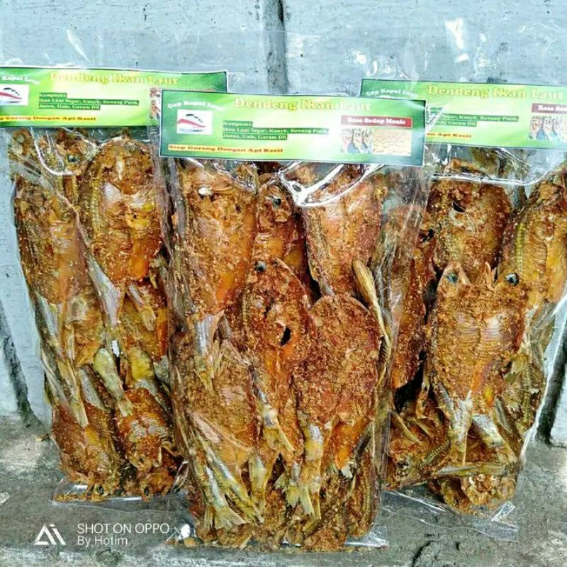 

Ikan dendeng sedap manis jenis ikan bilis/bulu ayam