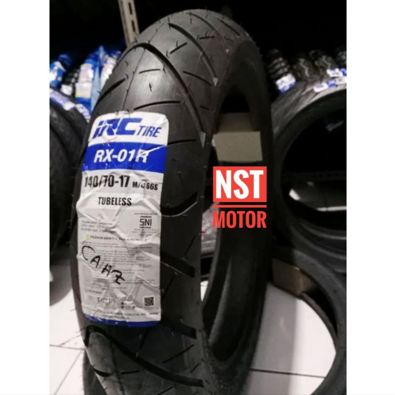 Ban Luar IRC 140/70 17 RX01R Tubeles Ban Ninja 250 CBR R15 R25 Original IRC