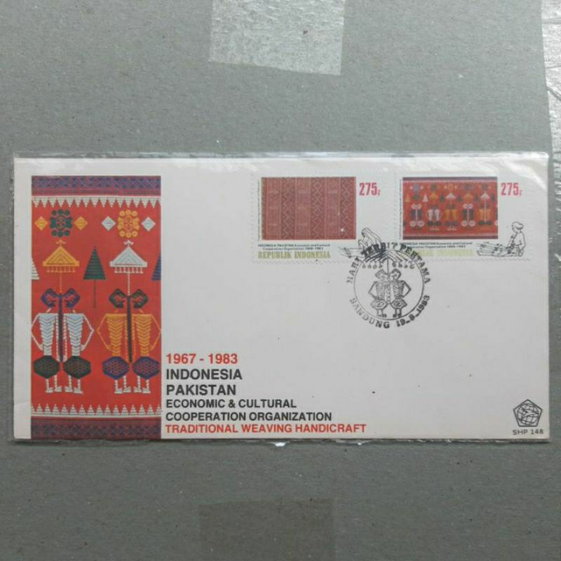 

Perangko SHP Indonesia Pakistan 1983 sampul 2 prangko