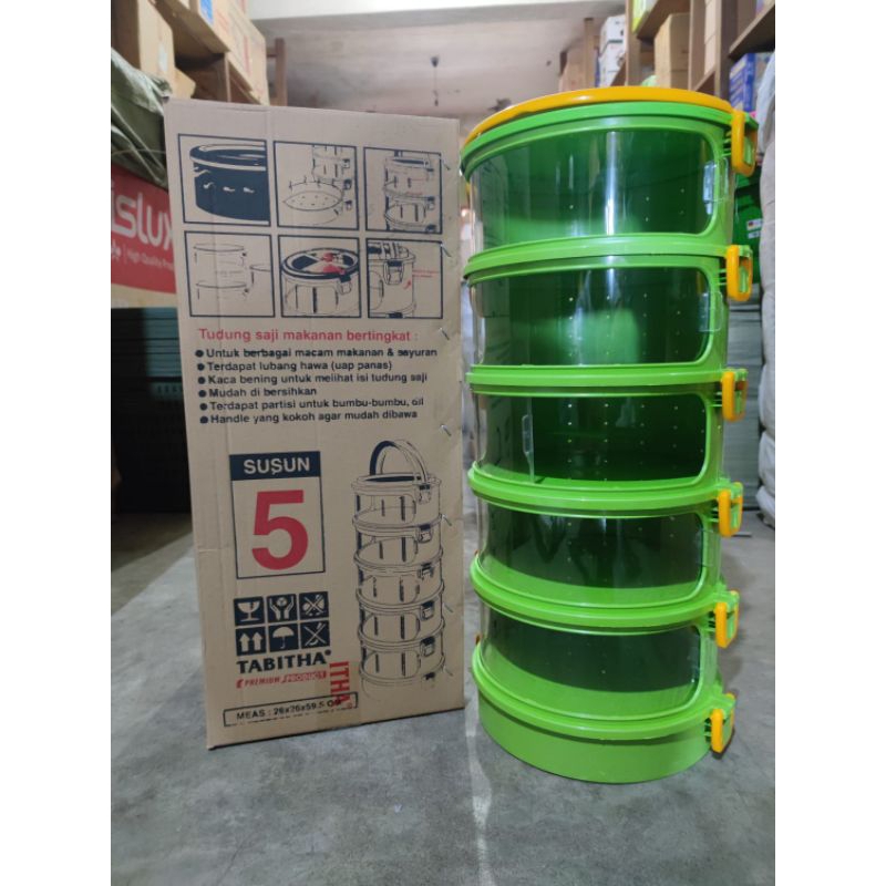Rak Penyimpanan Makanan/Lauk Susun 5