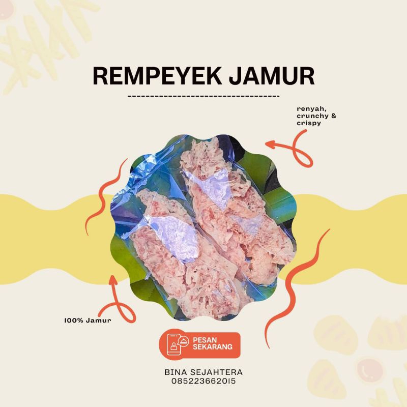

Rempeyek Jamur