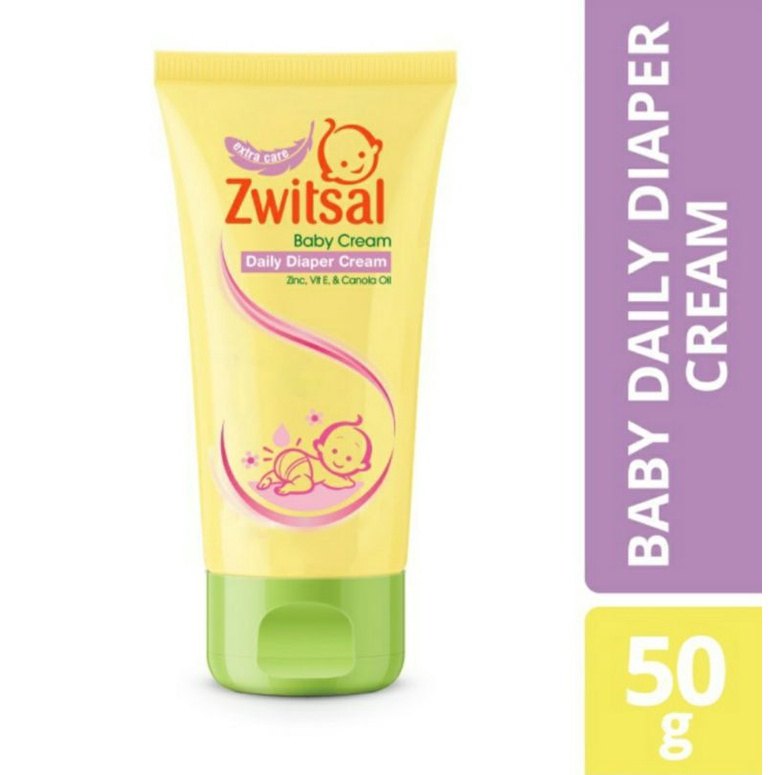 ZWITSAL - Zwitsal Extra Care Baby Cream Anti Ruam Popok With Zinc 50ml Cream ruam / Anti Iritasi Pop